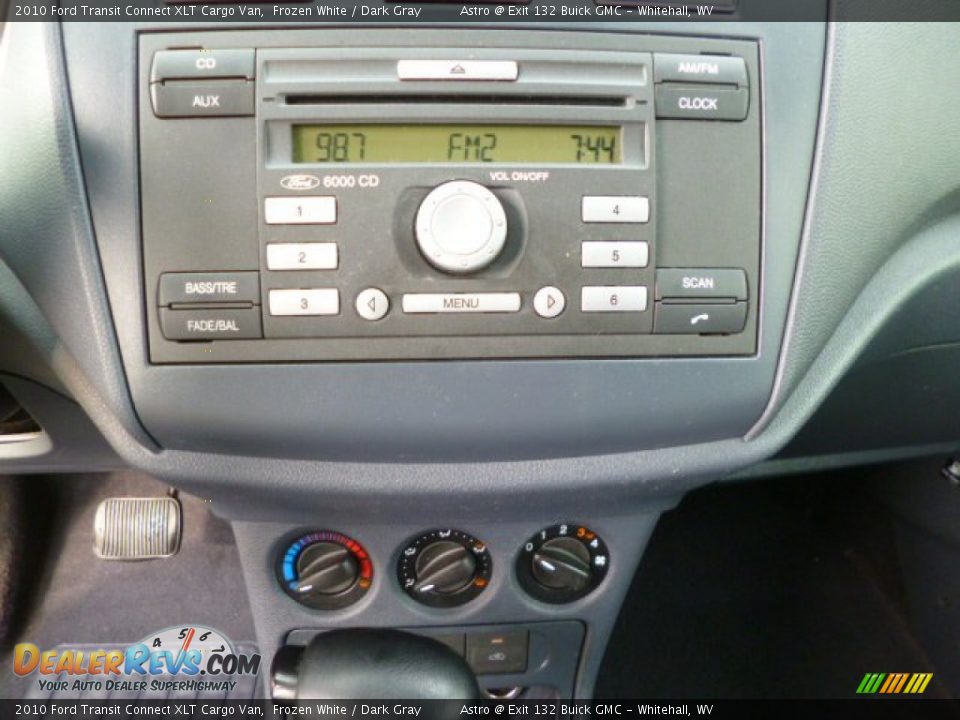 2010 Ford Transit Connect XLT Cargo Van Frozen White / Dark Gray Photo #19