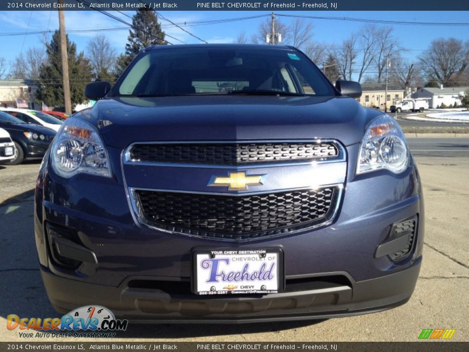 2014 Chevrolet Equinox LS Atlantis Blue Metallic / Jet Black Photo #2
