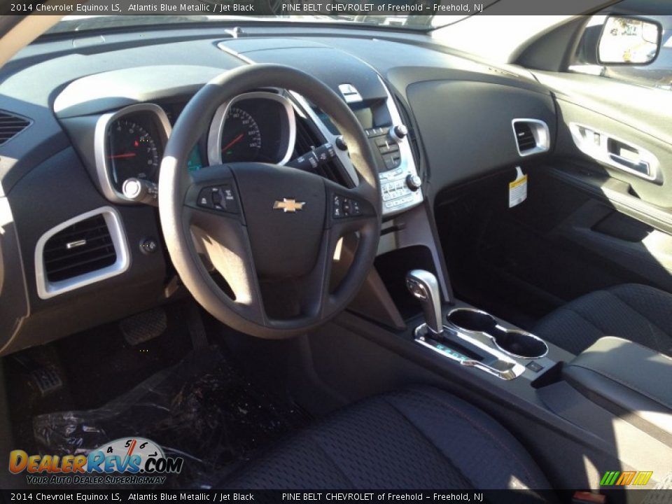 2014 Chevrolet Equinox LS Atlantis Blue Metallic / Jet Black Photo #7