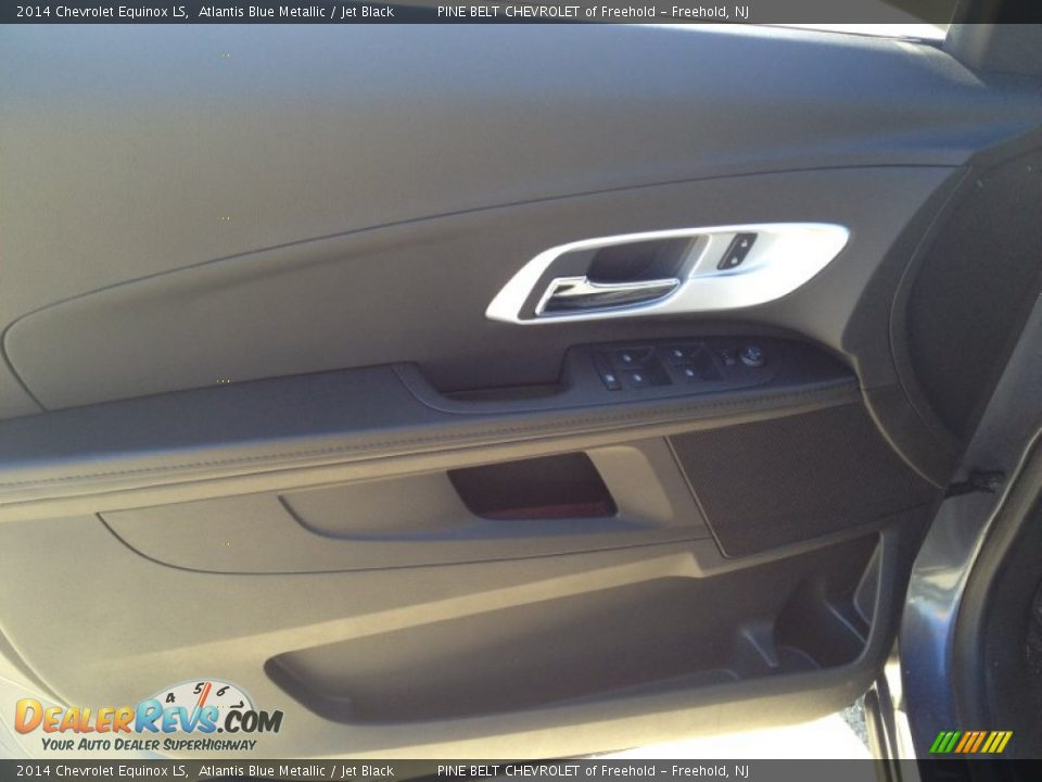 2014 Chevrolet Equinox LS Atlantis Blue Metallic / Jet Black Photo #8
