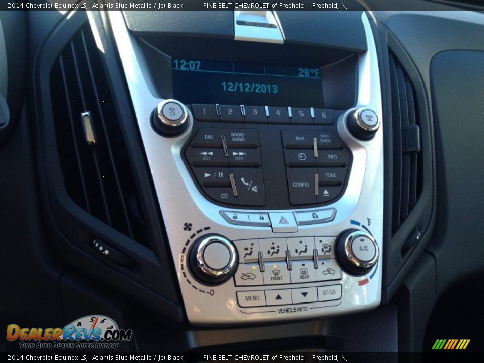 2014 Chevrolet Equinox LS Atlantis Blue Metallic / Jet Black Photo #10