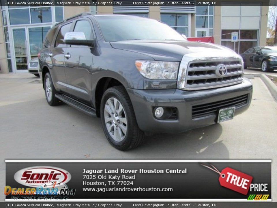 2011 Toyota Sequoia Limited Magnetic Gray Metallic / Graphite Gray Photo #1
