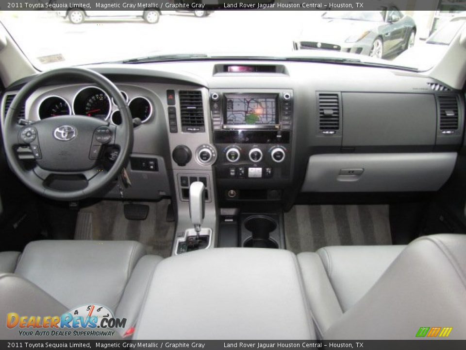 Dashboard of 2011 Toyota Sequoia Limited Photo #3