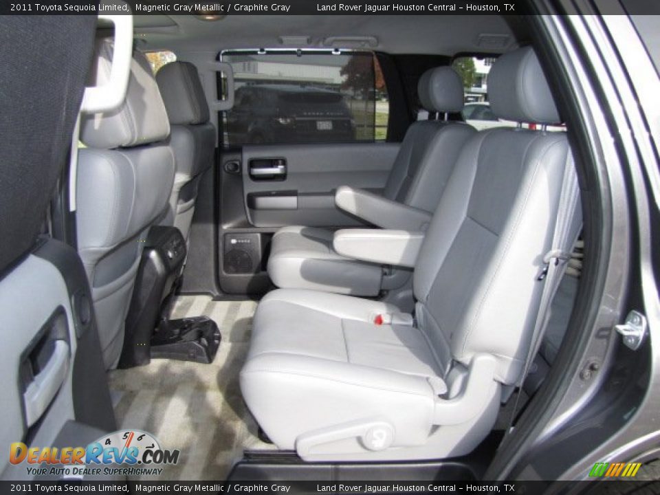 Rear Seat of 2011 Toyota Sequoia Limited Photo #4