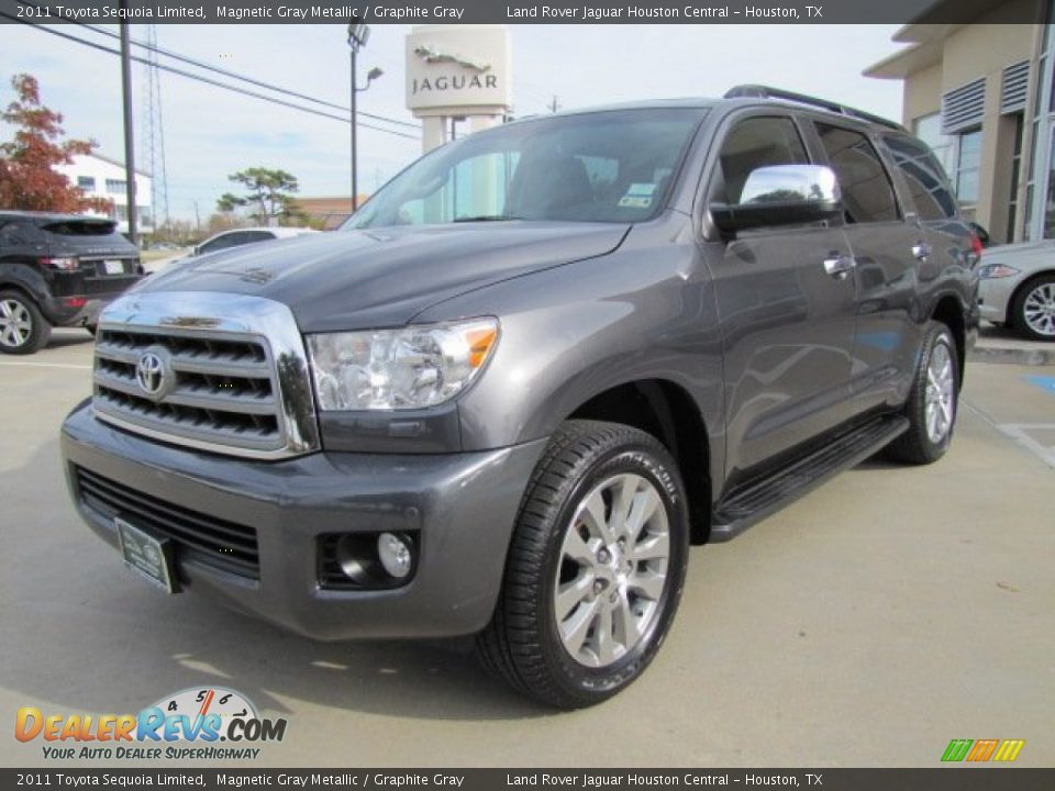 Front 3/4 View of 2011 Toyota Sequoia Limited Photo #5