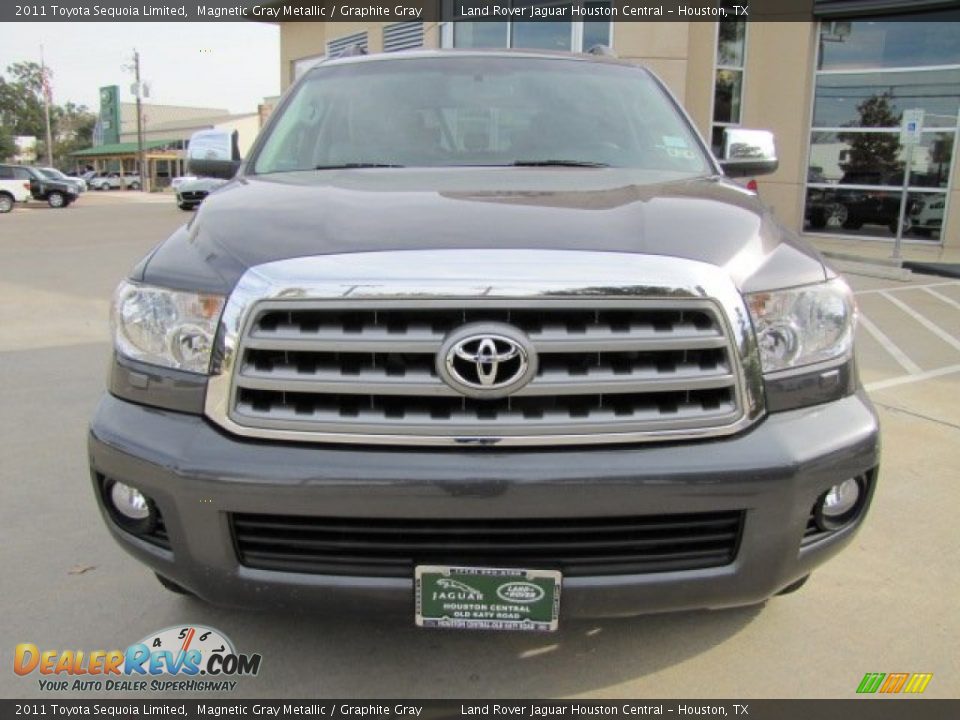 2011 Toyota Sequoia Limited Magnetic Gray Metallic / Graphite Gray Photo #6