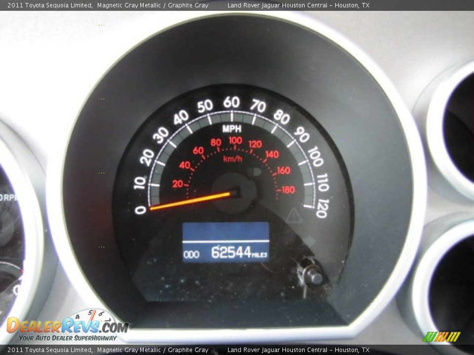 2011 Toyota Sequoia Limited Gauges Photo #15