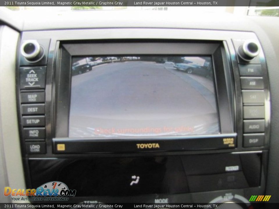 2011 Toyota Sequoia Limited Magnetic Gray Metallic / Graphite Gray Photo #17