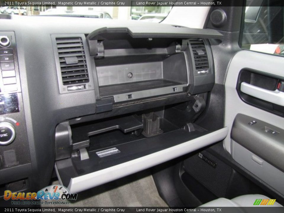 2011 Toyota Sequoia Limited Magnetic Gray Metallic / Graphite Gray Photo #20