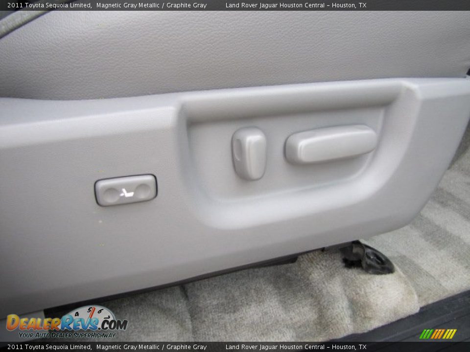2011 Toyota Sequoia Limited Magnetic Gray Metallic / Graphite Gray Photo #25