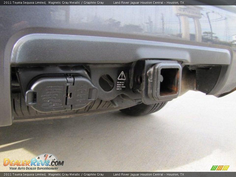 2011 Toyota Sequoia Limited Magnetic Gray Metallic / Graphite Gray Photo #32