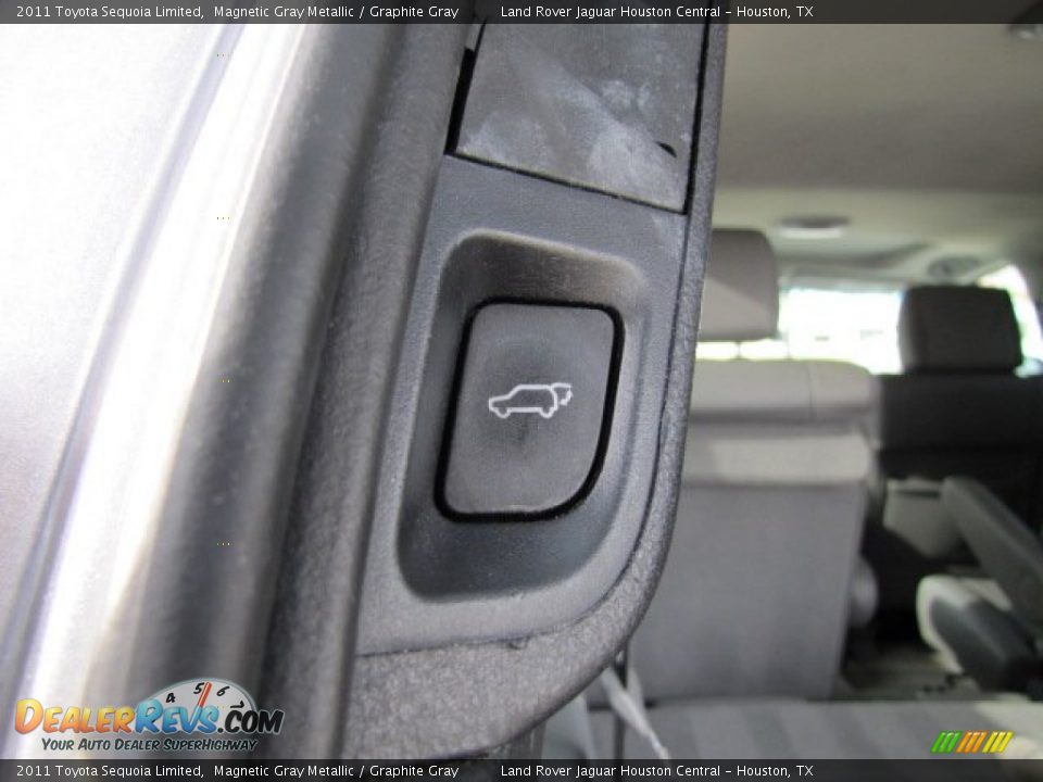 2011 Toyota Sequoia Limited Magnetic Gray Metallic / Graphite Gray Photo #36