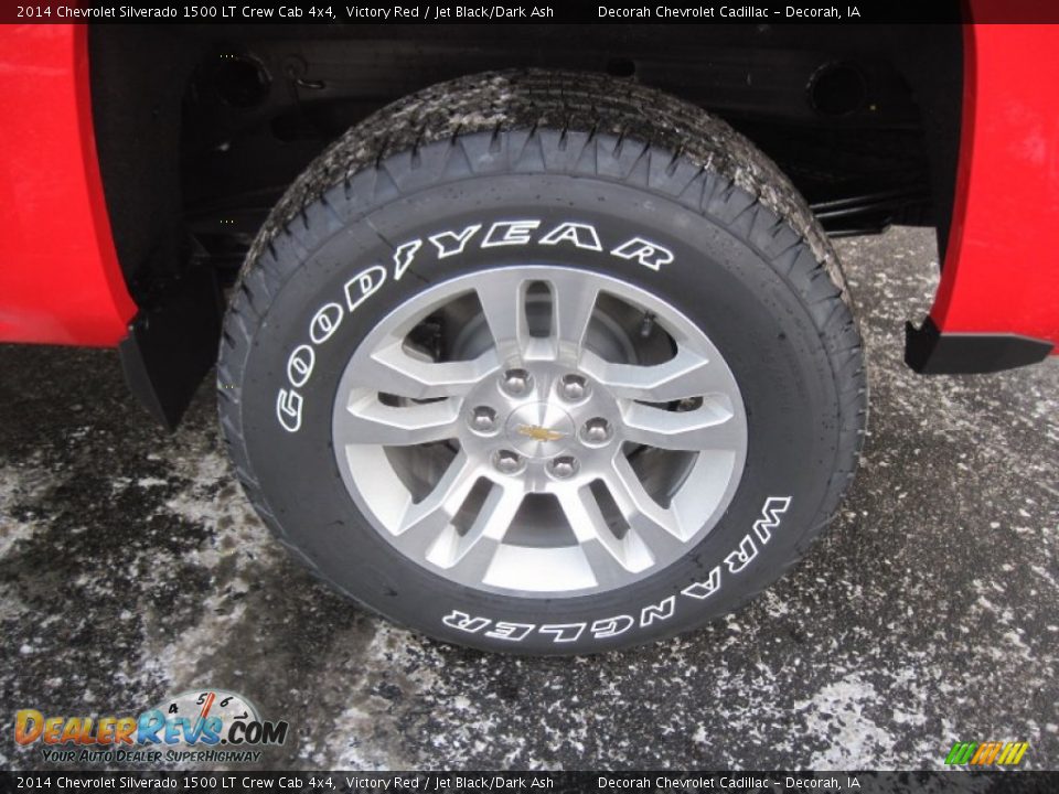 2014 Chevrolet Silverado 1500 LT Crew Cab 4x4 Victory Red / Jet Black/Dark Ash Photo #6