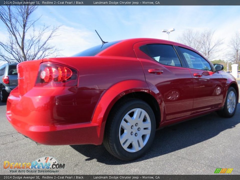 2014 Dodge Avenger SE Redline 2-Coat Pearl / Black Photo #3