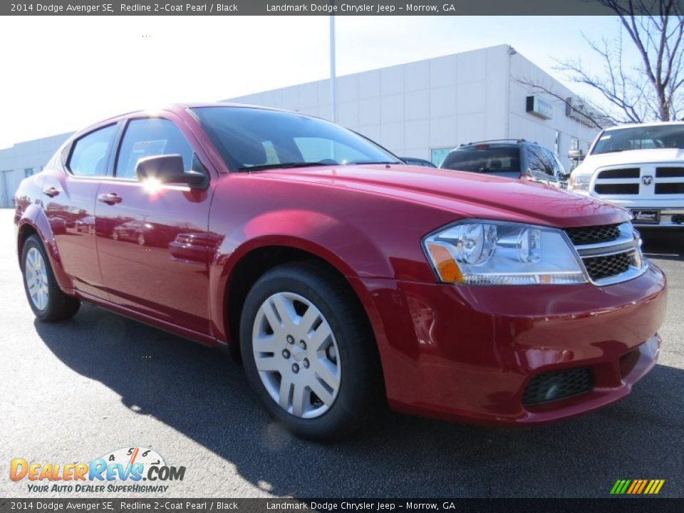 2014 Dodge Avenger SE Redline 2-Coat Pearl / Black Photo #4