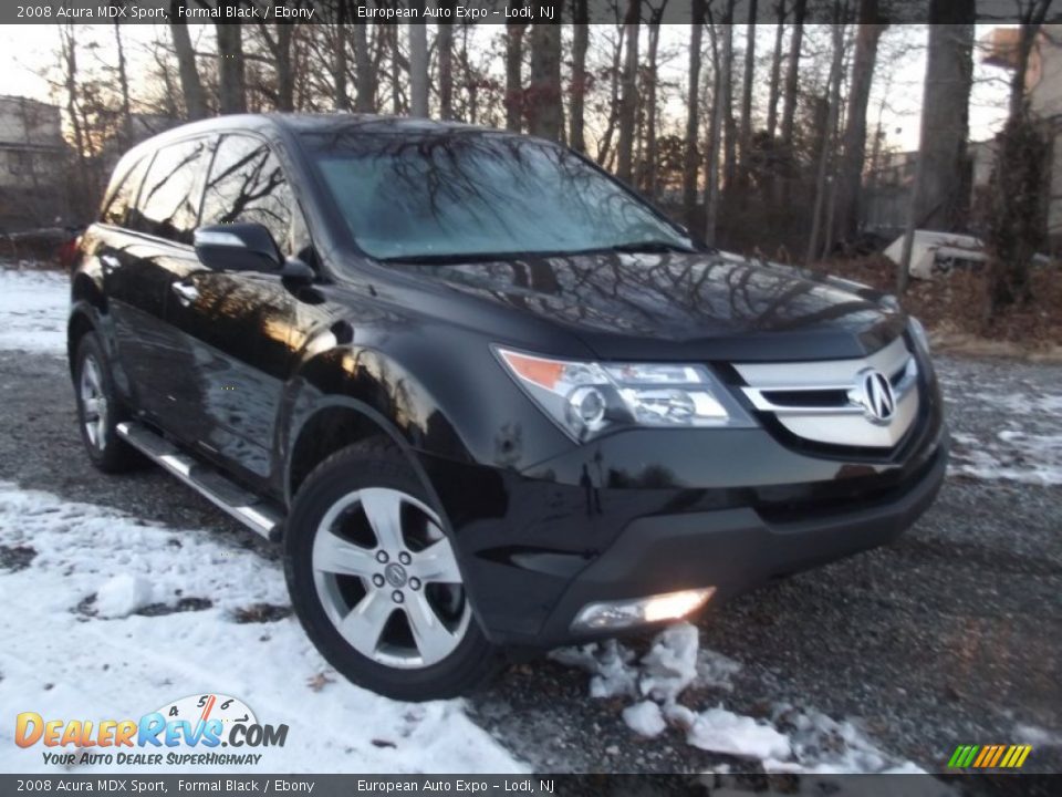 2008 Acura MDX Sport Formal Black / Ebony Photo #2