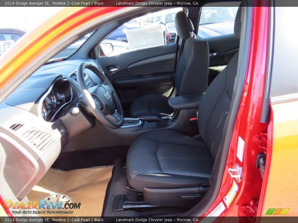 2014 Dodge Avenger SE Redline 2-Coat Pearl / Black Photo #6