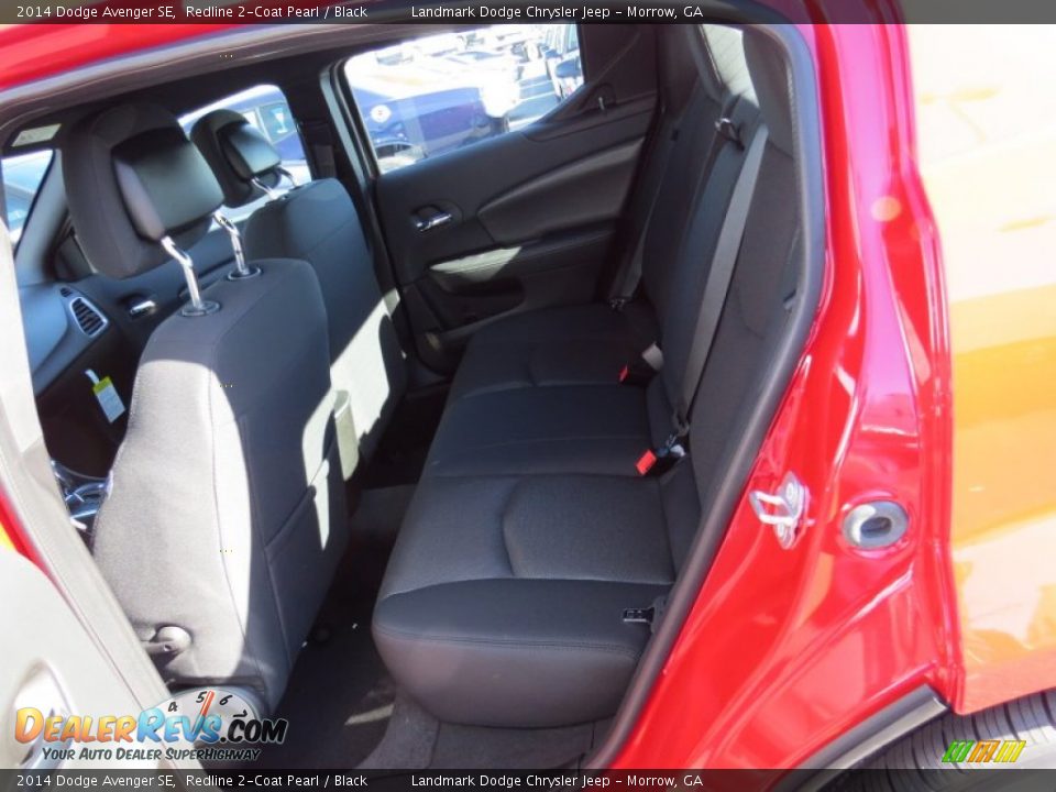 2014 Dodge Avenger SE Redline 2-Coat Pearl / Black Photo #7