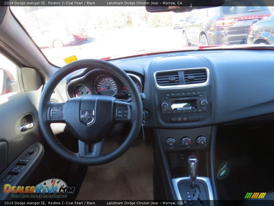 2014 Dodge Avenger SE Redline 2-Coat Pearl / Black Photo #8