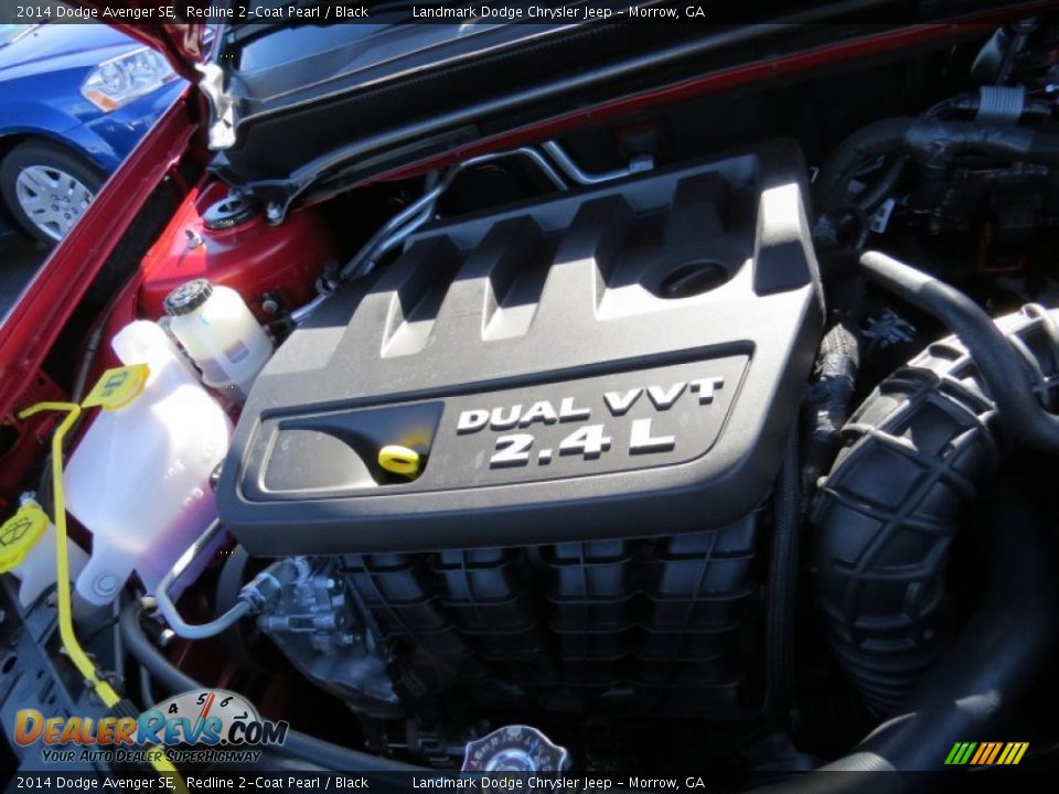 2014 Dodge Avenger SE Redline 2-Coat Pearl / Black Photo #9