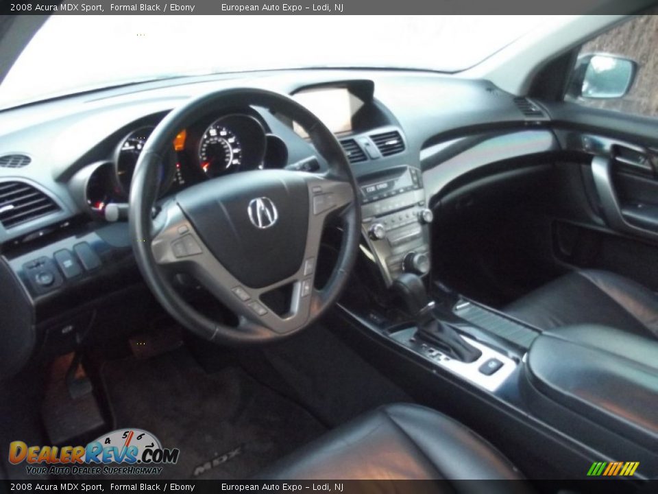 2008 Acura MDX Sport Formal Black / Ebony Photo #8