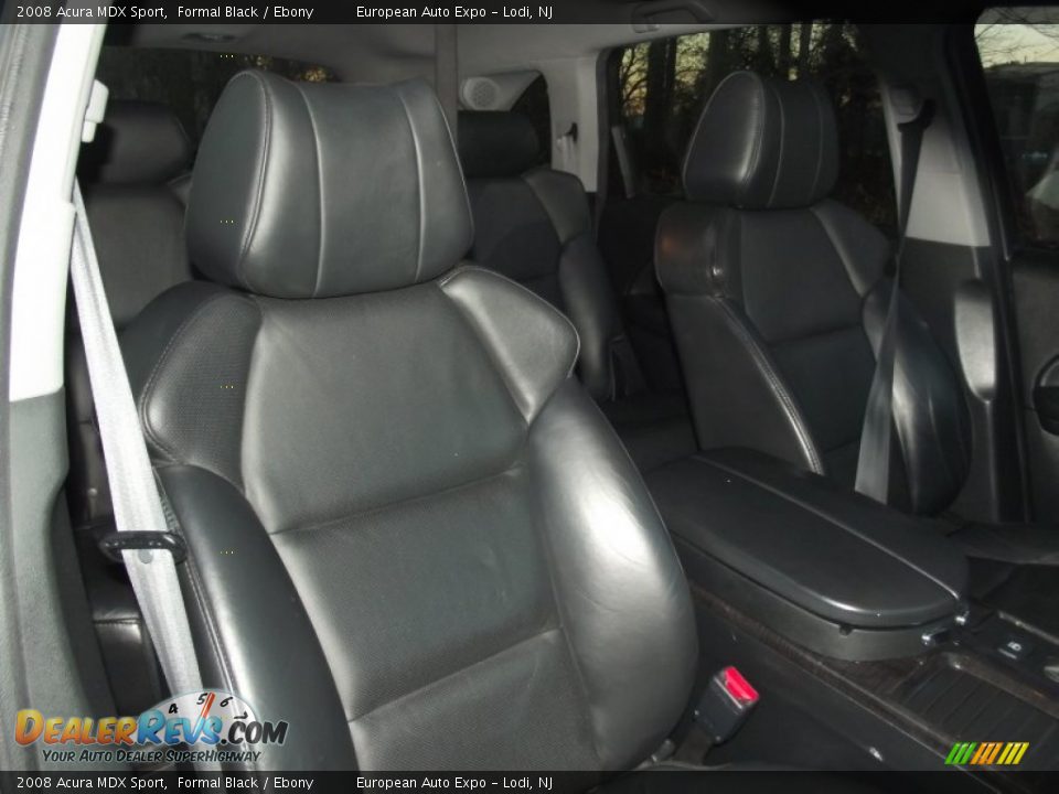 2008 Acura MDX Sport Formal Black / Ebony Photo #17
