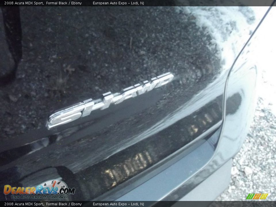 2008 Acura MDX Sport Formal Black / Ebony Photo #20