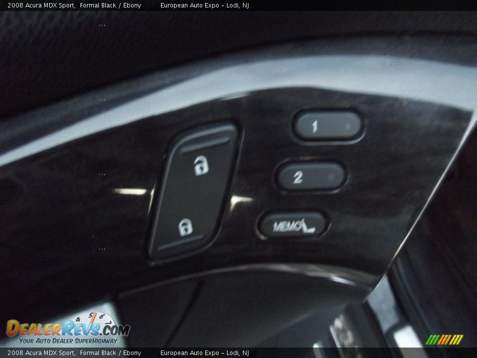 2008 Acura MDX Sport Formal Black / Ebony Photo #23