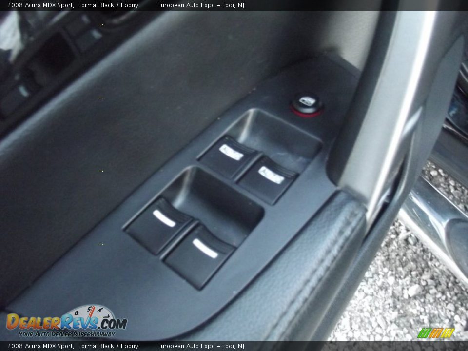 2008 Acura MDX Sport Formal Black / Ebony Photo #24