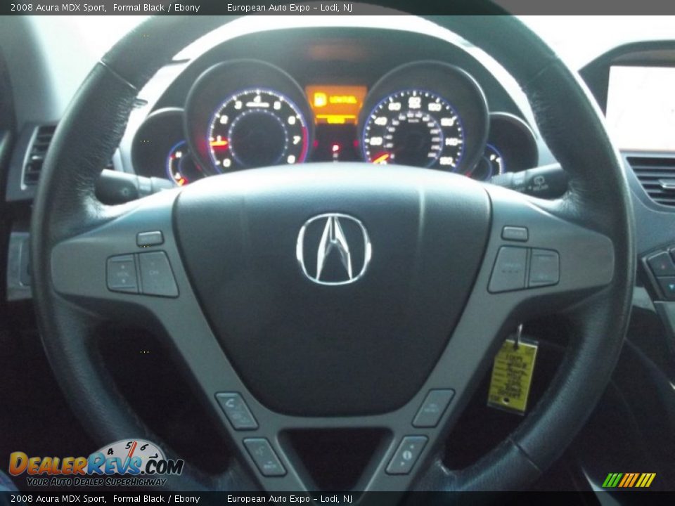 2008 Acura MDX Sport Formal Black / Ebony Photo #28