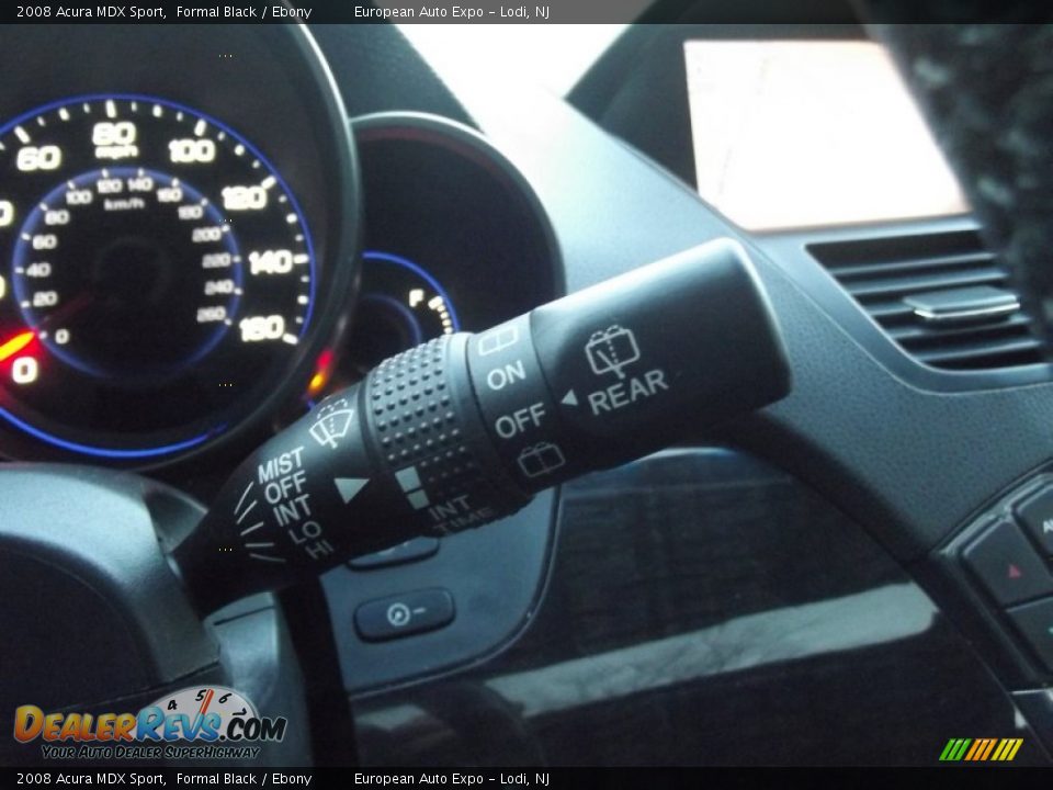 2008 Acura MDX Sport Formal Black / Ebony Photo #29