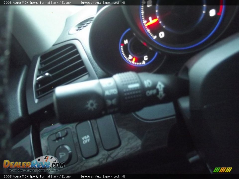 2008 Acura MDX Sport Formal Black / Ebony Photo #30