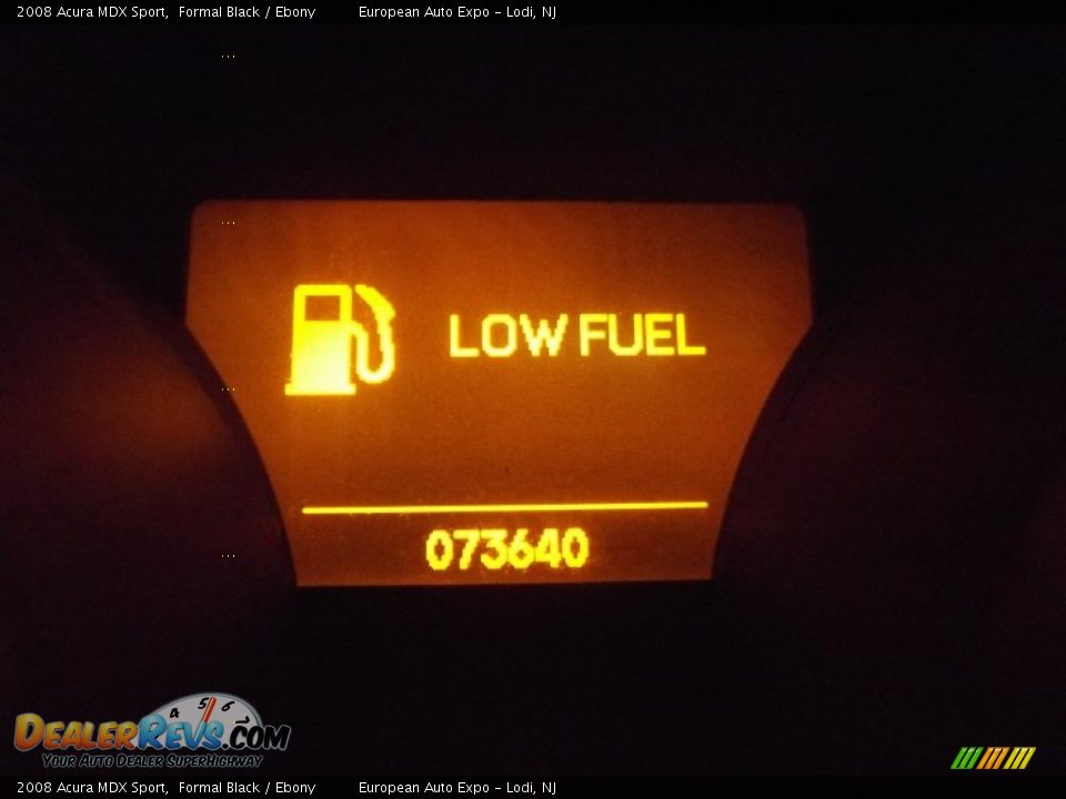 2008 Acura MDX Sport Formal Black / Ebony Photo #31