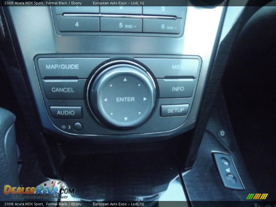 2008 Acura MDX Sport Formal Black / Ebony Photo #35