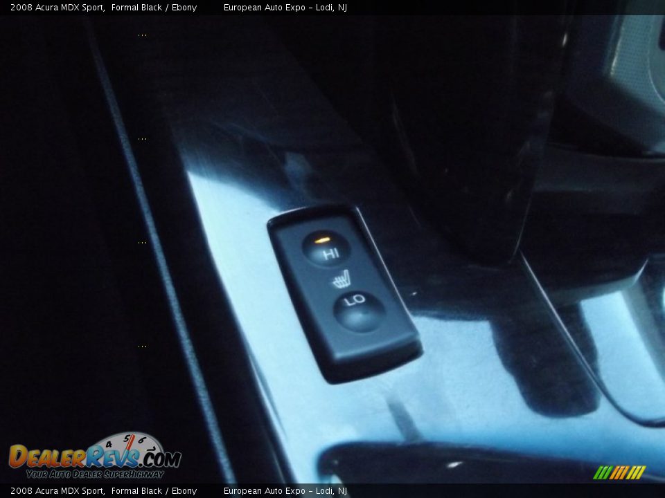 2008 Acura MDX Sport Formal Black / Ebony Photo #36