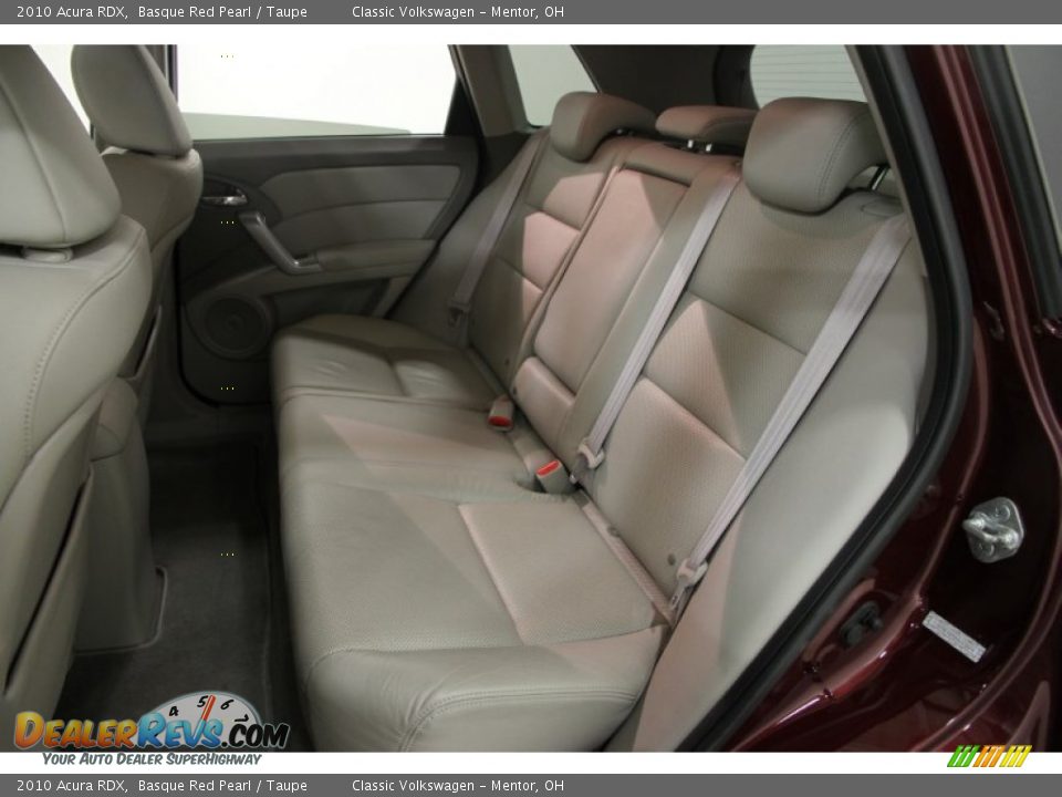 2010 Acura RDX Basque Red Pearl / Taupe Photo #20
