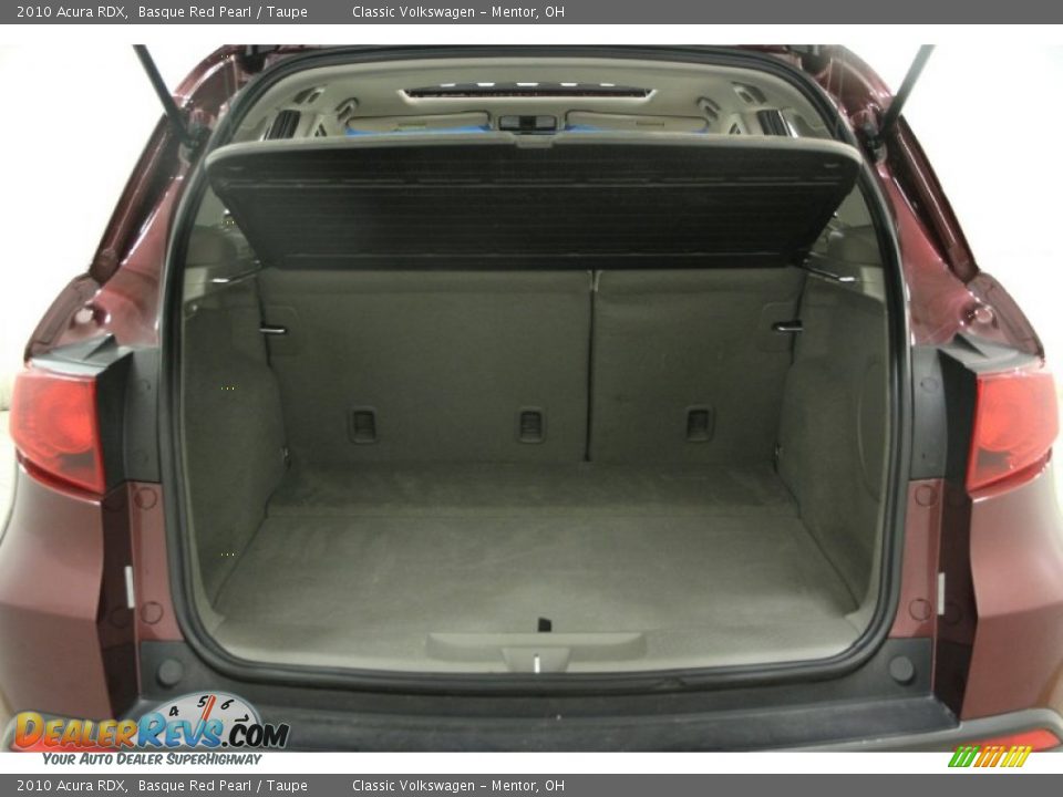 2010 Acura RDX Basque Red Pearl / Taupe Photo #23