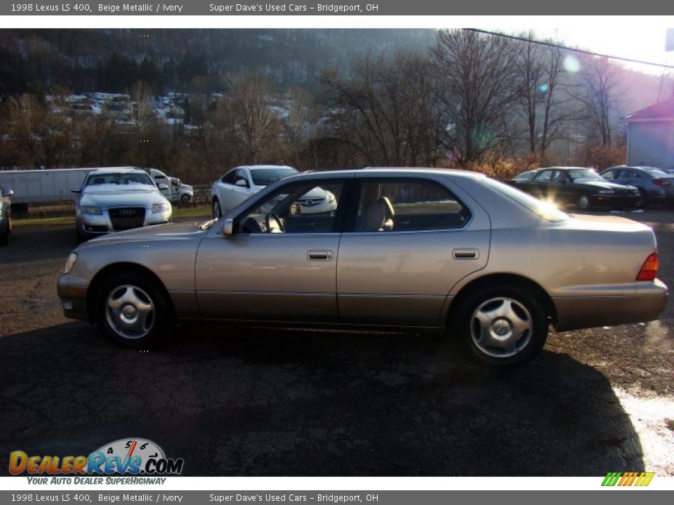 1998 Lexus LS 400 Beige Metallic / Ivory Photo #1
