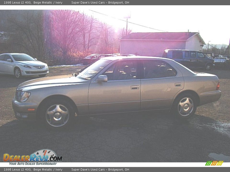 1998 Lexus LS 400 Beige Metallic / Ivory Photo #2