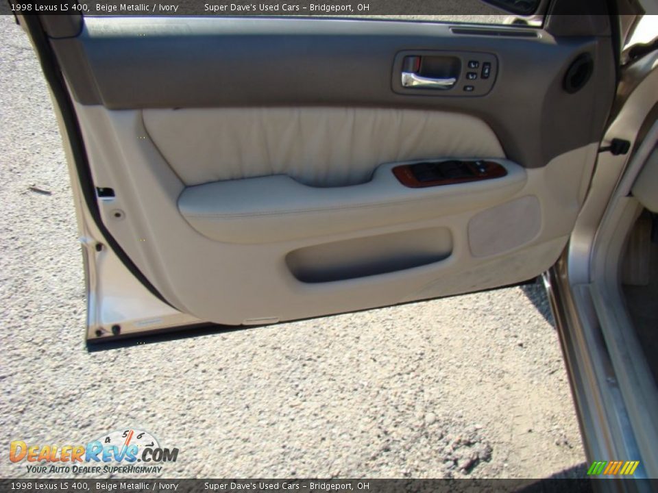 1998 Lexus LS 400 Beige Metallic / Ivory Photo #4