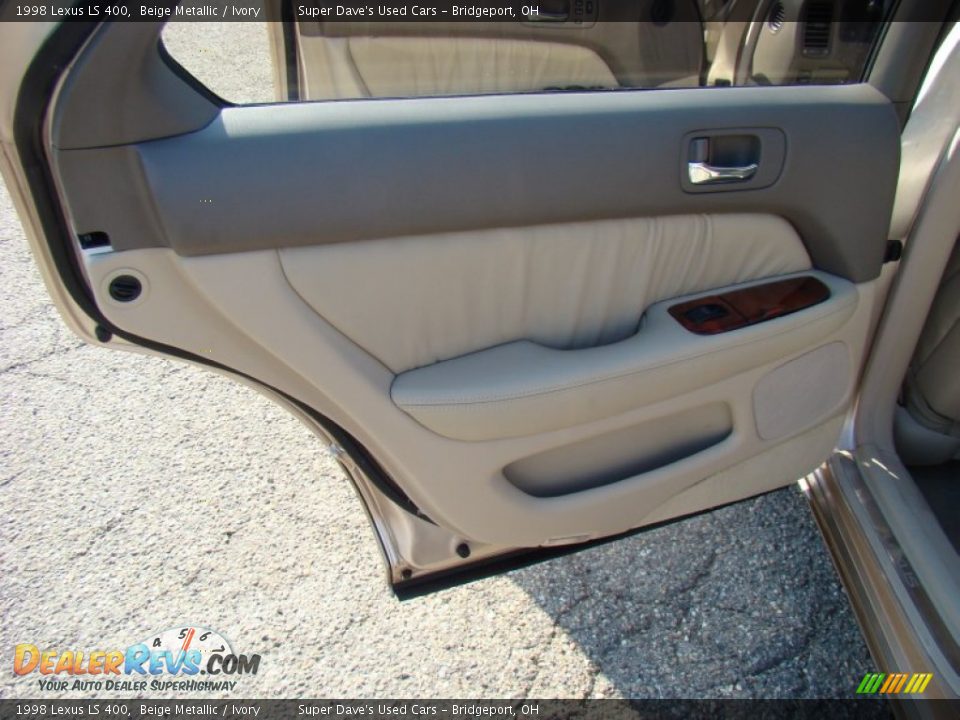 1998 Lexus LS 400 Beige Metallic / Ivory Photo #7