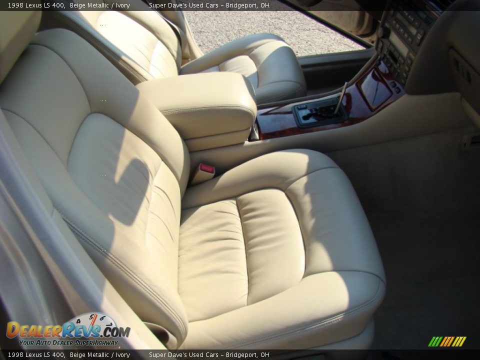1998 Lexus LS 400 Beige Metallic / Ivory Photo #12
