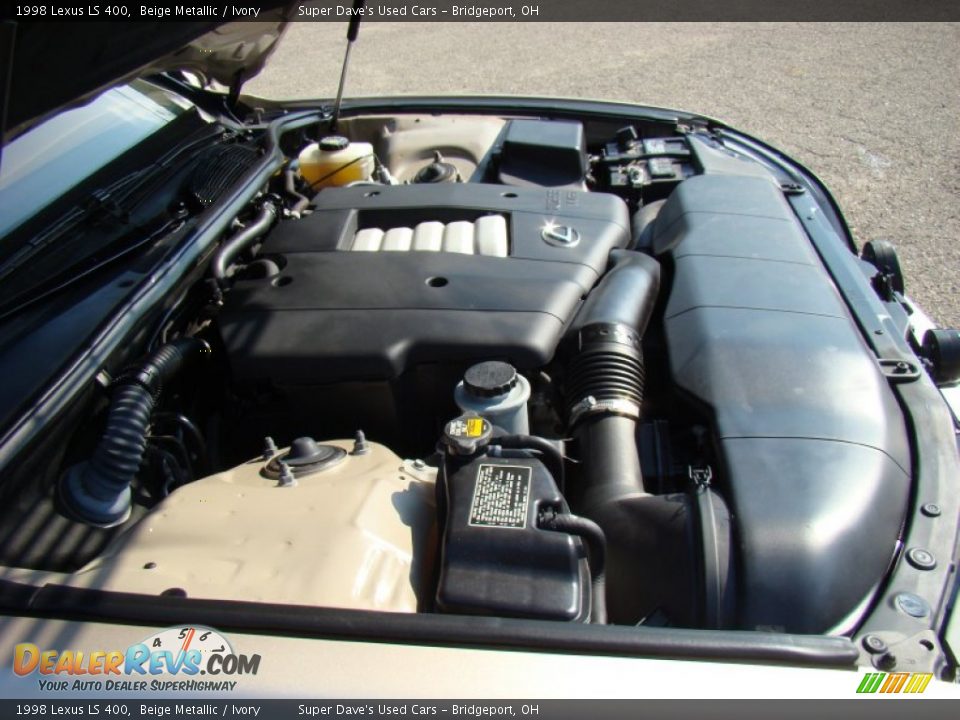 1998 Lexus LS 400 Beige Metallic / Ivory Photo #19