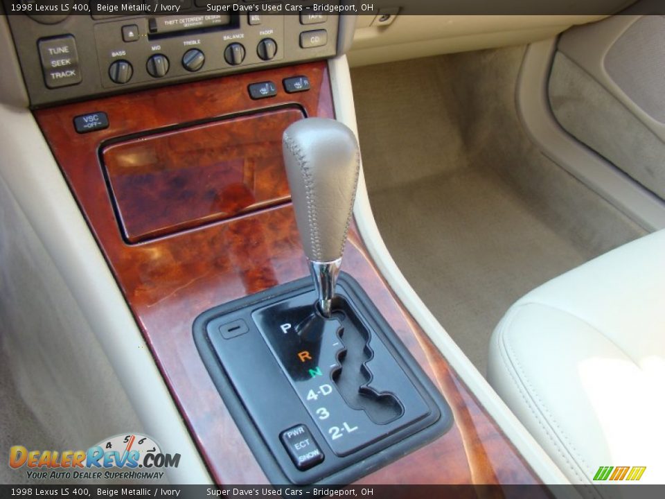 1998 Lexus LS 400 Beige Metallic / Ivory Photo #20