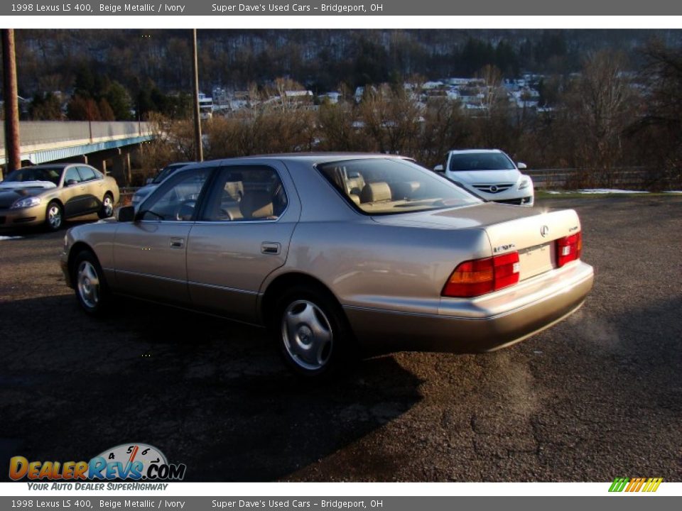 1998 Lexus LS 400 Beige Metallic / Ivory Photo #27