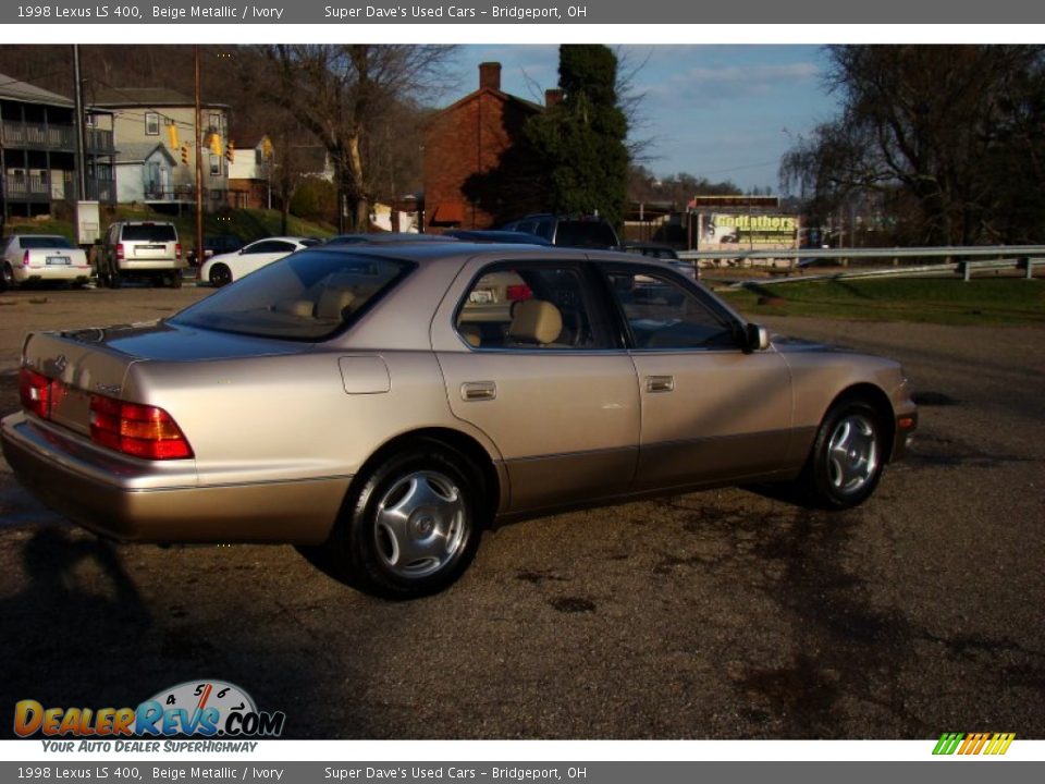 1998 Lexus LS 400 Beige Metallic / Ivory Photo #31