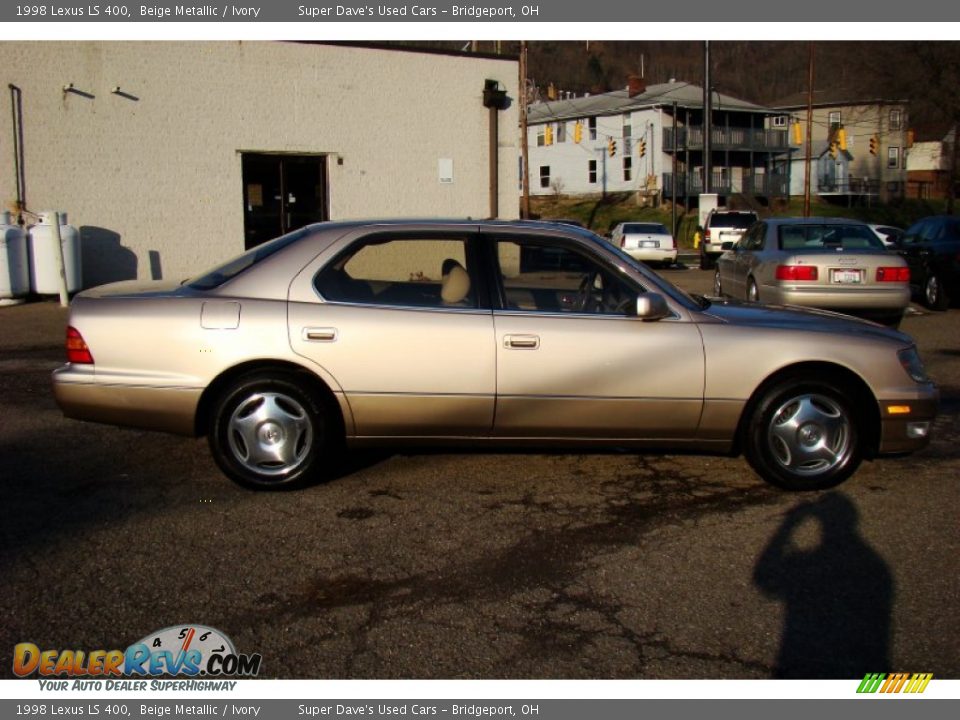1998 Lexus LS 400 Beige Metallic / Ivory Photo #32
