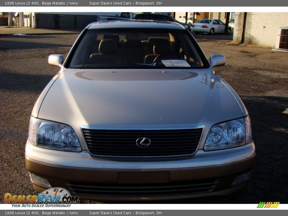 1998 Lexus LS 400 Beige Metallic / Ivory Photo #36