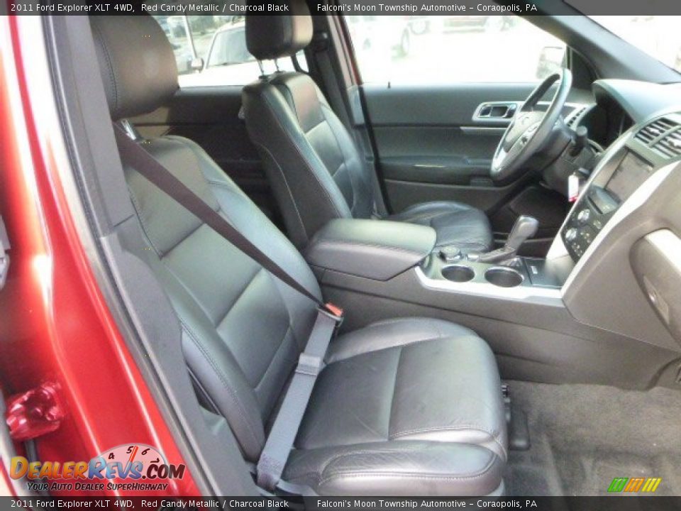 2011 Ford Explorer XLT 4WD Red Candy Metallic / Charcoal Black Photo #10