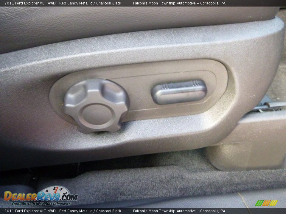 2011 Ford Explorer XLT 4WD Red Candy Metallic / Charcoal Black Photo #12
